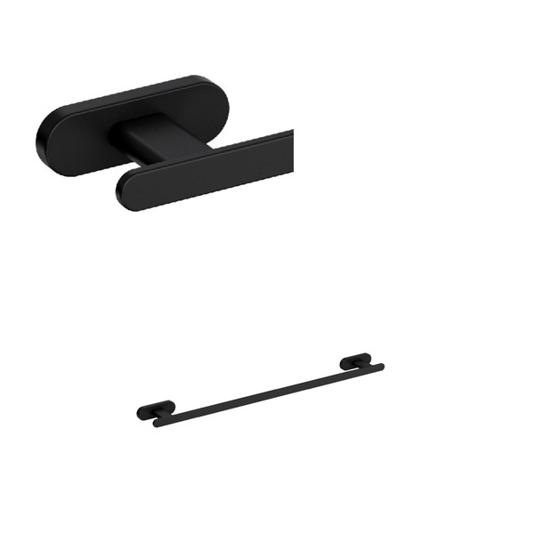 DISCONTINUED Miscelo™ 18" Towel Bar - Matte Black | Model Number: MI25WTB18MB