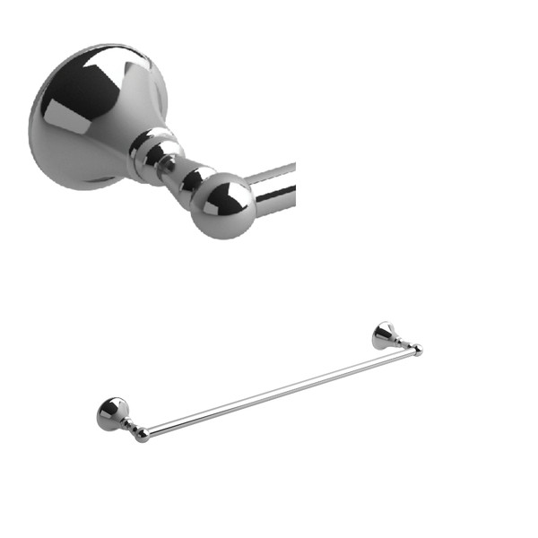 Momenti™ 24" Towel Bar - Chrome | Model Number: MM5C
