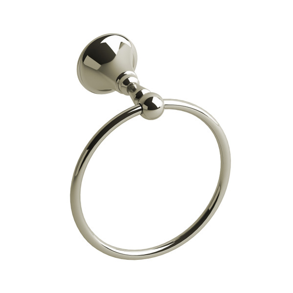 Momenti Towel Ring  - Polished Nickel | Model Number: MM7PN - Product Knockout