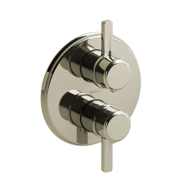 Momenti™ 3/4" Therm & Pressure Balance Multi-Function System - Polished Nickel | Model Number: MMRD83JPN