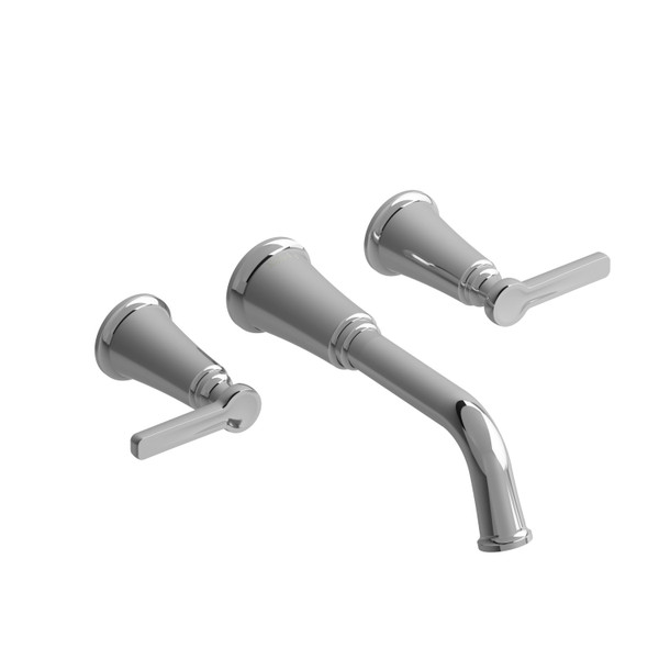 DISCONTINUED Momenti™ Wall Mount Lavatory Faucet - Chrome | Model Number: MMSQ03JC