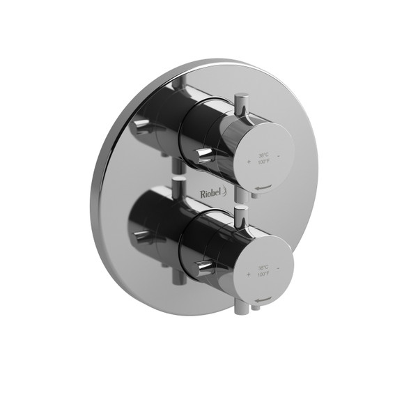 Système multifonction à pression équilibrée et thermostatique 3/4 po Pallace™ - Chrome | Numéro de modèle: PATM83+C