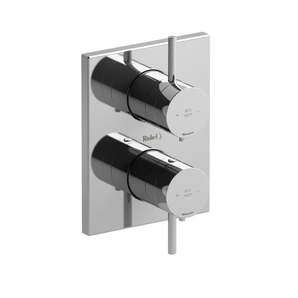 Pallace™ 3/4" Therm & Pressure Balance Multi-Function System - Chrome | Model Number: PATQ83C