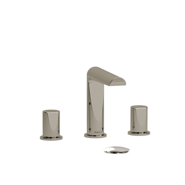 Parabola Widespread Bathroom Faucet  - Polished Nickel | Model Number: PB08PN - Product Knockout