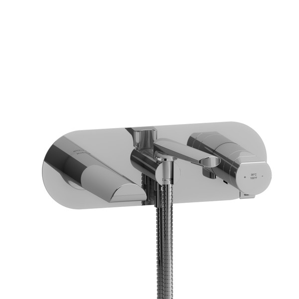 DISCONTINUED Parabola™ Wall Mount Tub Filler - Chrome | Model Number: PB21C