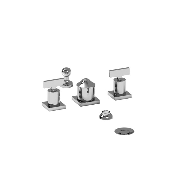 DISCONTINUED Profile® Two Handle Deck Mount Bidet - Chrome | Model Number: PFTQ09TC