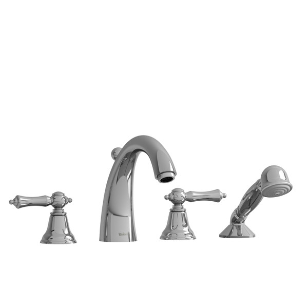 DISCONTINUED Classic 4-Hole Deck Mount Tub Filler - Chrome | Model Number: PR12LC