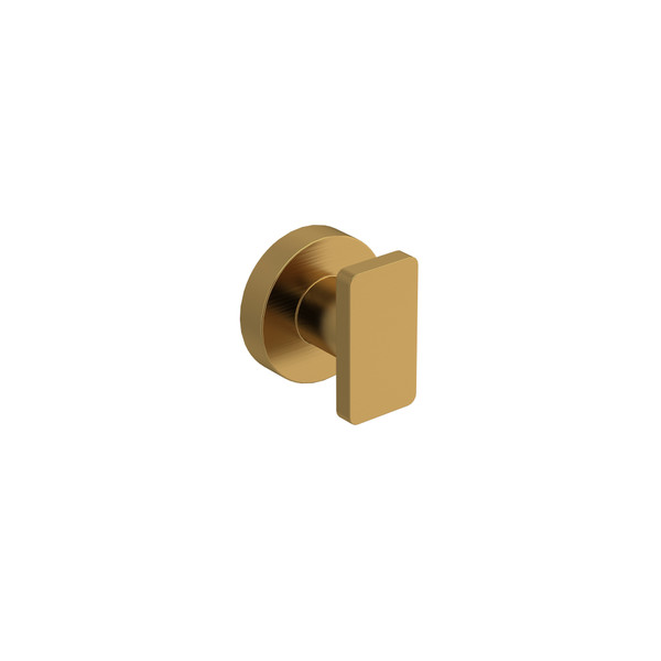 Paradox Robe Hook in Brushed Gold