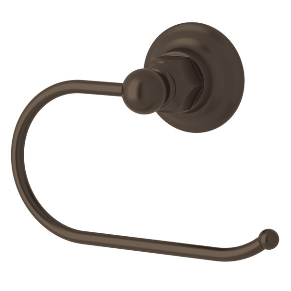 Wall Mount Toilet Paper Holder - Tuscan Brass | Model Number: ROT8TCB - Product Knockout