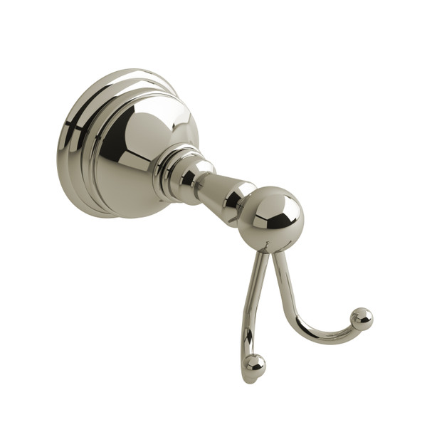 Retro Robe Hook  - Polished Nickel | Model Number: RT0PN - Product Knockout