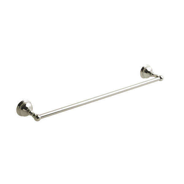 Retro 24 Inch Towel Bar  - Polished Nickel | Model Number: RT5PN - Product Knockout