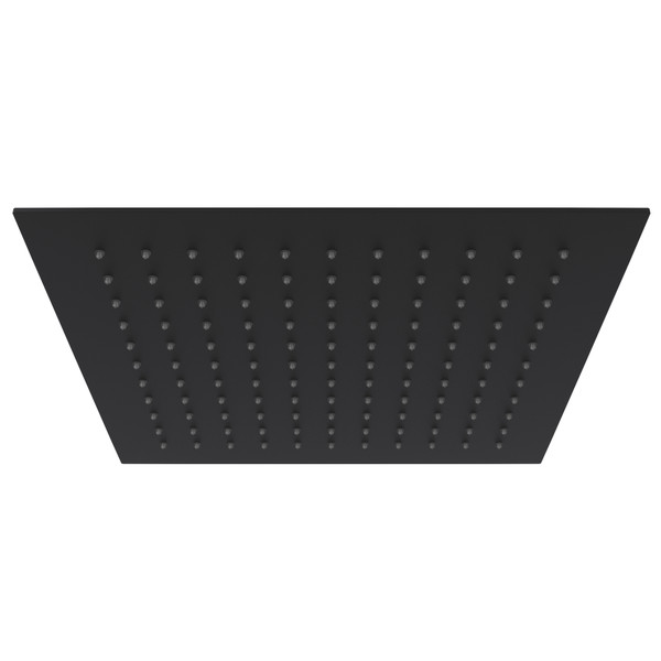 DISCONTINUED 12" Rain Showerhead - Matte Black | Model Number: SLM06MB