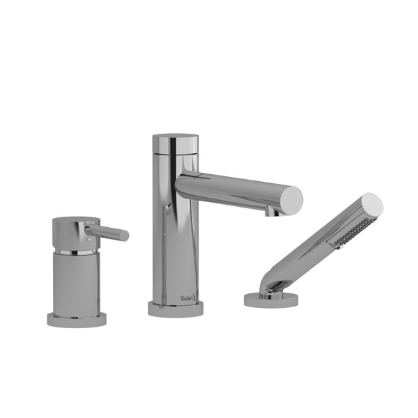 GS 3-Hole Pressure Balance Deck Mount Tub Filler Trim - Chrome | Model Number: TGS16C