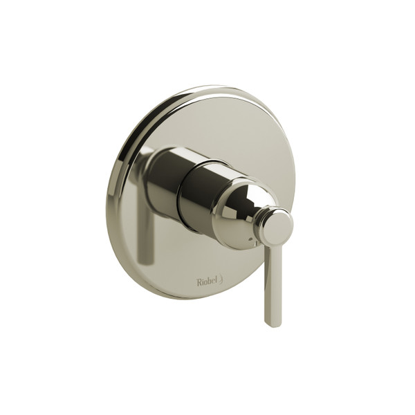 Momenti 1/2 Inch Pressure Balance Trim  - Polished Nickel with Lever Handles | Model Number: TMMRD51LPN - Product Knockout