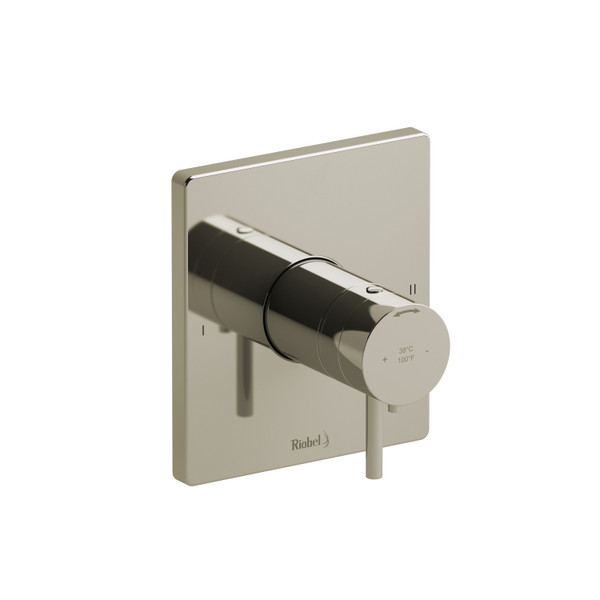 DISCONTINUED Pallace™ 1/2" Therm & Pressure Balance Trim With 2 Functions - Polished Nickel | Model Number: TPATQ44PN