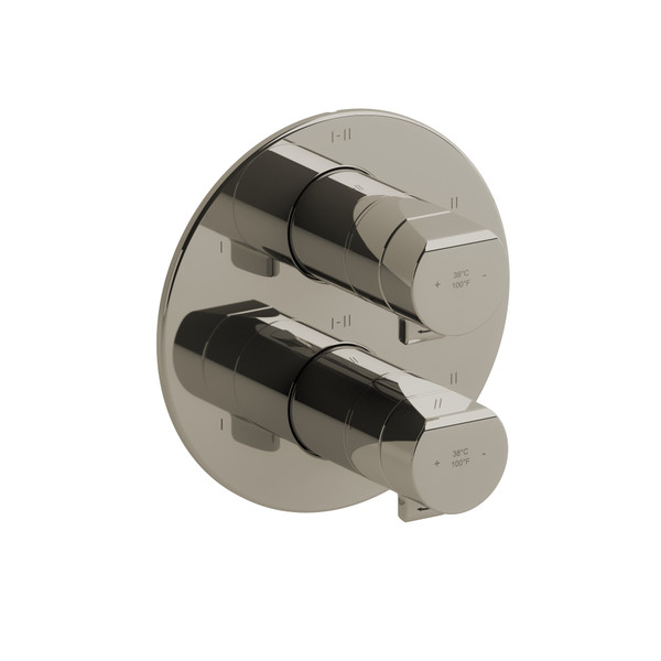 DISCONTINUED Parabola™ 3/4" Therm & Pressure Balance Trim With 6 Functions - Polished Nickel | Model Number: TPB46PN