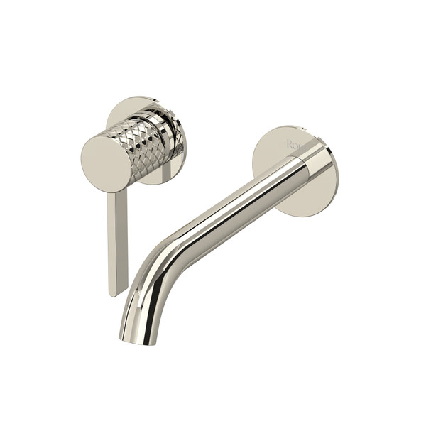 Tenerife Wall Mount Single Handle Bathroom Faucet Trim - Polished Nickel | Model Number: TTE01W2LMPN - Product Knockout