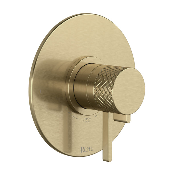 Tenerife™ 1/2" Therm & Pressure Balance Trim With 2 Functions - Antique Gold | Model Number: TTE44W1LMAG
