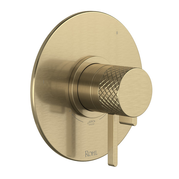 Tenerife™ 1/2" Therm & Pressure Balance Trim With 5 Functions - Antique Gold | Model Number: TTE45W1LMAG