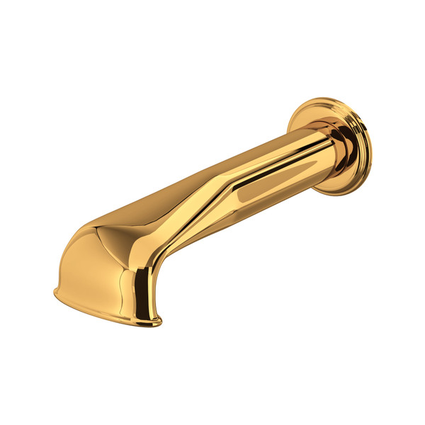 Edwardian™ Wall Mount Tub Spout With U-Spout - English Gold | Model Number: U.3585EG