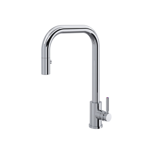 Holborn™ Pull-Down Kitchen Faucet With U-Spout - Polished Chrome | Model Number: U.4046L-APC-2