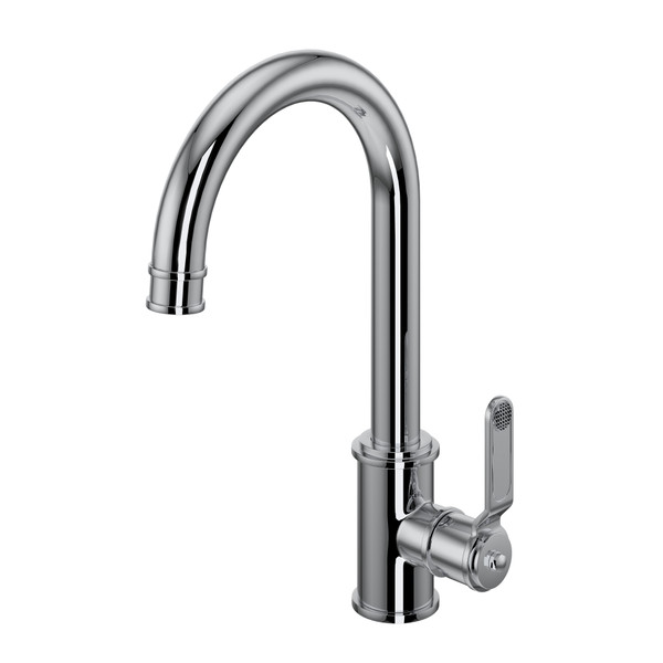 Armstrong Bar and Food Prep Faucet - Polished Chrome with Metal Lever Handle | Model Number: U.4513HT-APC-2 - Product Knockout