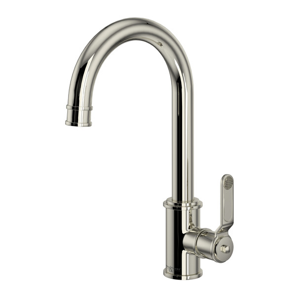 Armstrong Bar and Food Prep Faucet - Polished Nickel with Metal Lever Handle | Model Number: U.4513HT-PN-2 - Product Knockout