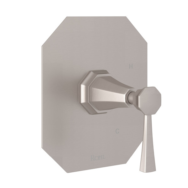 DISCONTINUED Deco™ 1/2" Pressure Balance Trim Without Diverter - Satin Nickel | Model Number: U.5107LS-STN