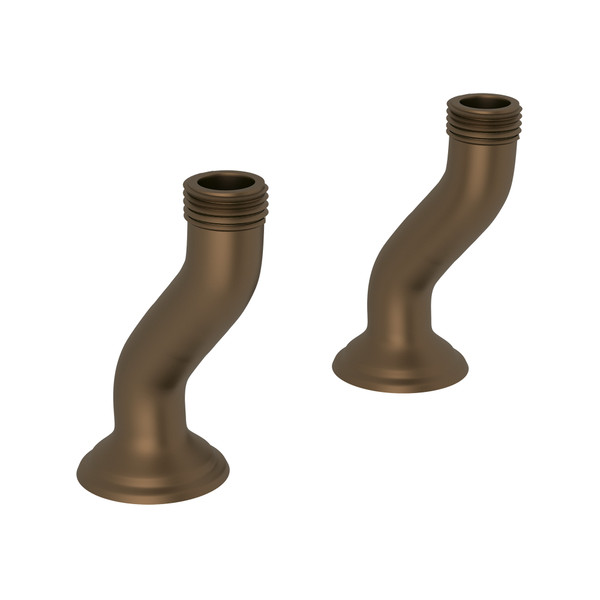 Pair of Deck Pillar Unions - English Bronze | Model Number: U.6387EB - Product Knockout
