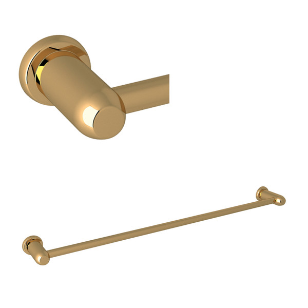 Holborn Wall Mount 30 Inch Single Towel Bar - Unlacquered Brass | Model Number: U.6442ULB - Product Knockout