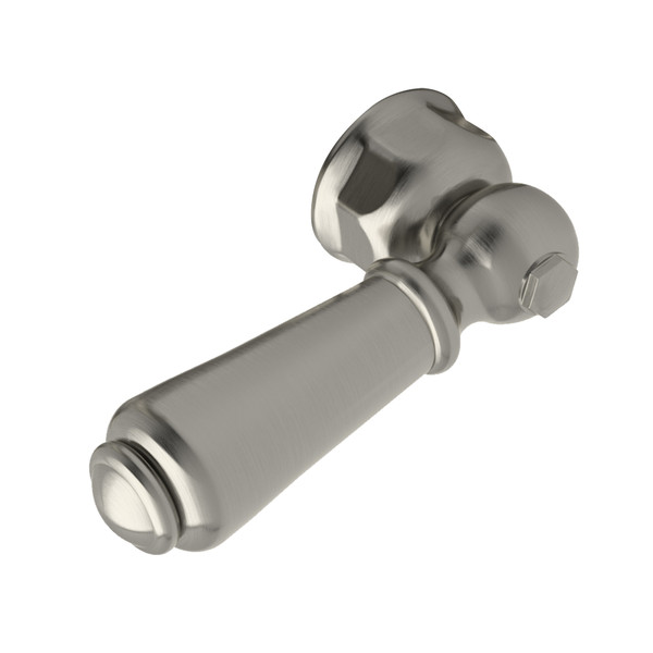 DISCONTINUÉ -Levier de chasse pour réservoir - Nickel satiné avec poignée à levier en métal | Numéro de modèle: U.6796STN - Produit épuisé