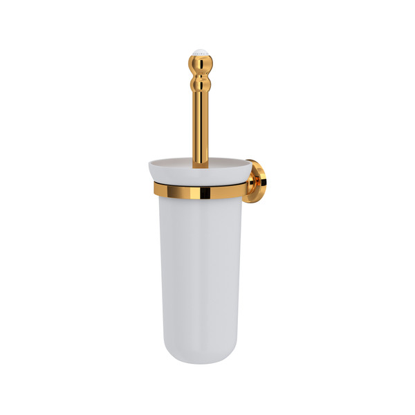 Wall Mount Toilet Brush Holder - English Gold | Model Number: U.6938EG