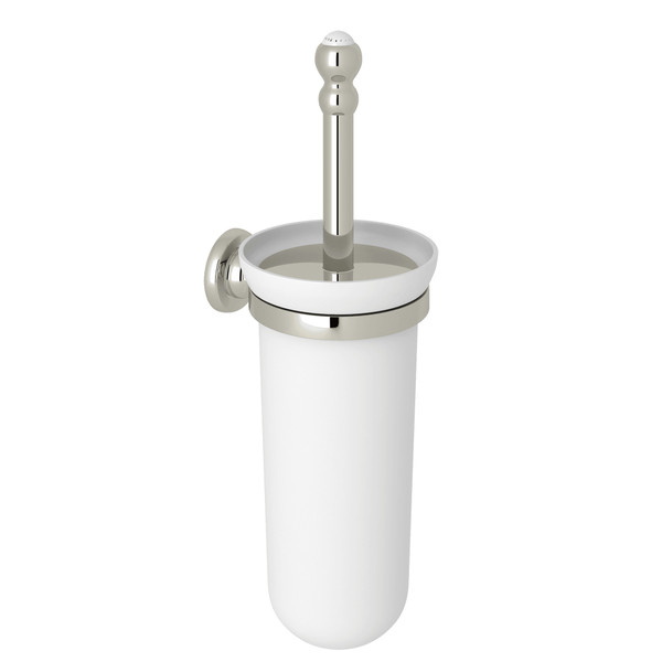 Porte-brosse à toilette mural - Nickel poli   | Numéro de modèle: U.6938PN - Produit épuisé