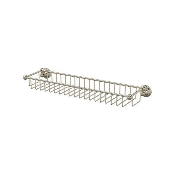 Edwardian Wall Mount Sponge Basket - Polished Nickel | Model Number: U.6955PN - Product Knockout