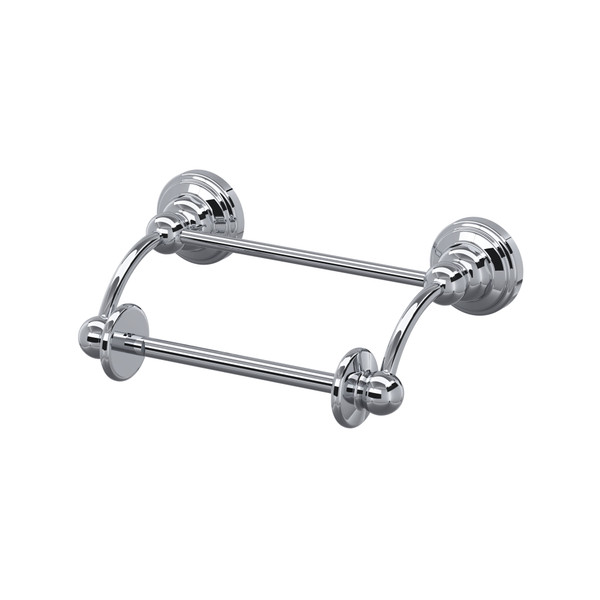 Edwardian Wall Mount Swing Arm Toilet Paper Holder with Lift Arm - Polished Chrome | Model Number: U.6960APC - Product Knockout