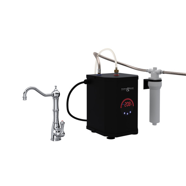 Edwardian™ Hot Water Dispenser, Tank And Filter Kit - Polished Chrome | Model Number: U.KIT1323LS-APC-2