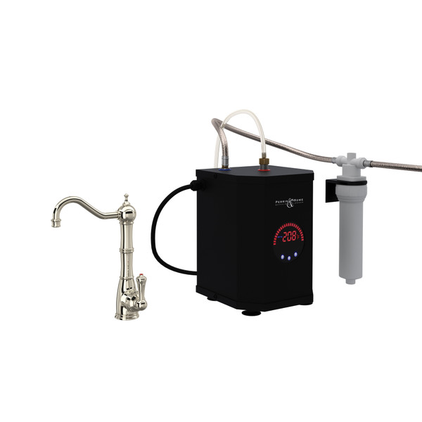 Edwardian™ Hot Water Dispenser, Tank And Filter Kit - Polished Nickel | Model Number: U.KIT1323LS-PN-2