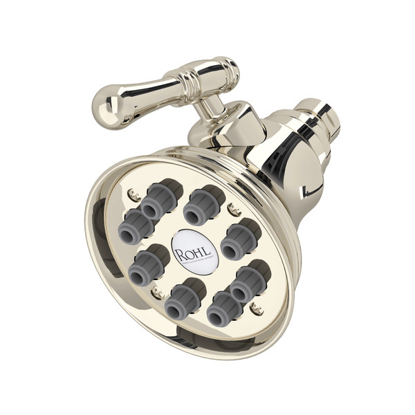 Tête de douche réglable 4" Mantova - Nickel poli   | Numéro de modèle: WI0123PN - Produit épuisé