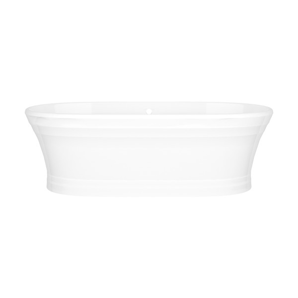 Worcester 71" x 31" Freestanding Soaking Bathtub With Void - Standard White (Gloss) | Model Number: WOR-N-SW-OF