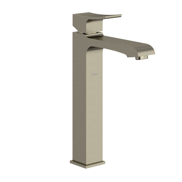 Zendo Single Handle Tall Bathroom Faucet  - Brushed Nickel | Model Number: ZL01BN - Product Knockout