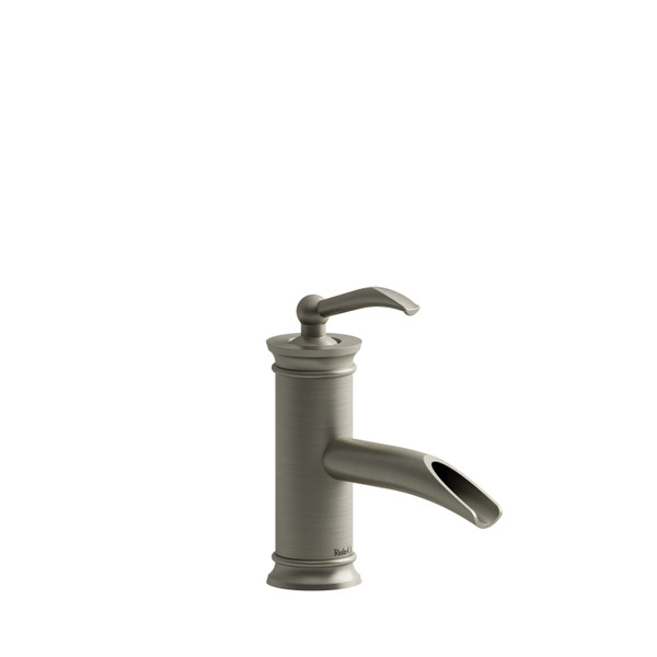 DISCONTINUED Single hole lavatory open spout faucet Without drain - Brushed Nickel | Model Number: ASOP00BN