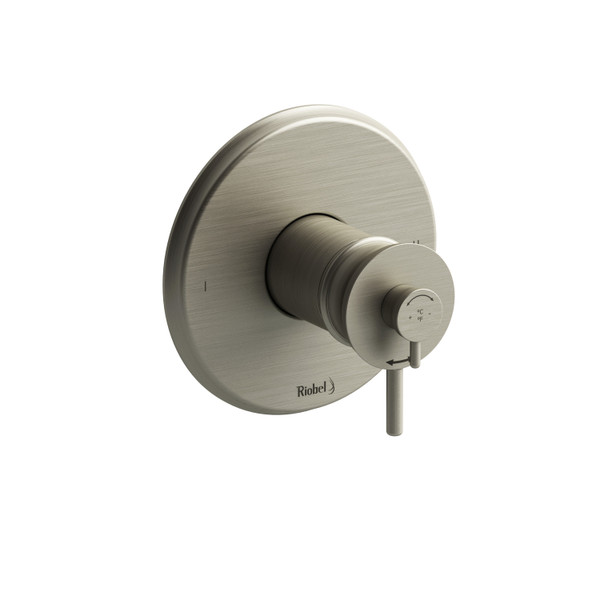 DISCONTINUED 2-way no share Type T/P (thermostatic/pressure balance) coaxial complete valve - Brushed Nickel | Model Number: AT44BN