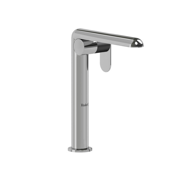 Ciclo Single Hole Bathroom Faucet - Chrome and Black | Model Number: CIL01CBK-05 - Product Knockout