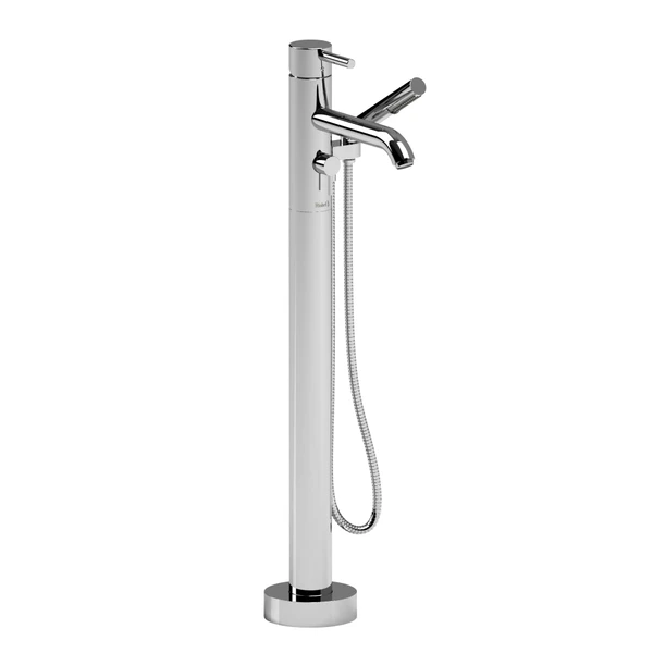 DISCONTINUÉ Robinet de bain à montage au sol avec douchette - Chrome | Numéro de modèle: CS33C