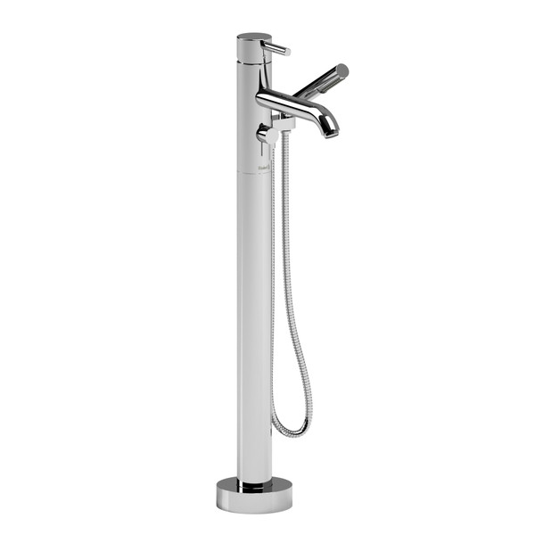 DISCONTINUÉ Robinet de bain à montage au sol avec douchette - Chrome | Numéro de modèle: CS33C-EX