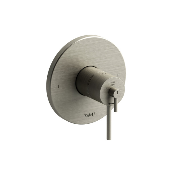 Extension de valve complète coaxiale en PEX type T/P (thermostatique/pression équilibrée) à 2 voies non partagées CS - Nickel brossé  | Numéro de modèle: CSTM44BN-EX - Produit épuisé