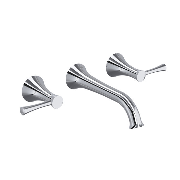 DISCONTINUED Edge Wall Mount Lavatory Faucet - Chrome | Model Number: ED03LC-05