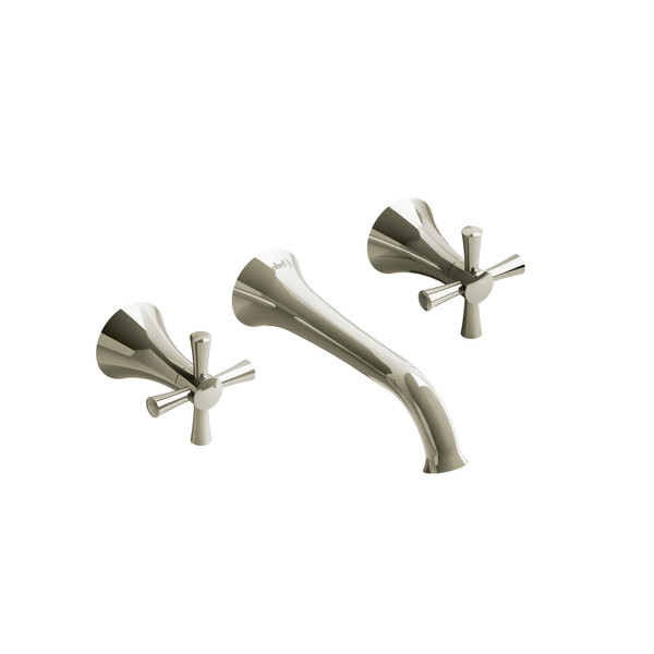 DISCONTINUED 8" wall-mount tub filler - Polished Nickel | Model Number: ED05+PN
