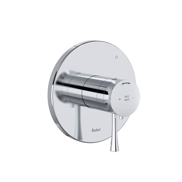 Extension de valve complète coaxiale en PEX type T/P (thermostatique/pression équilibrée) non partagée à 3 voies Edge - Chrome  | Numéro de modèle: EDTM47C-EX - Produit épuisé