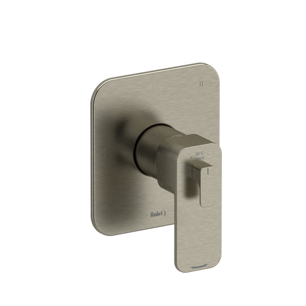 DISCONTINUED 3-way Type T/P (thermostatic/pressure balance) coaxial complete valve EXPANSION PEX - Brushed Nickel | Model Number: EQ45BN-EX